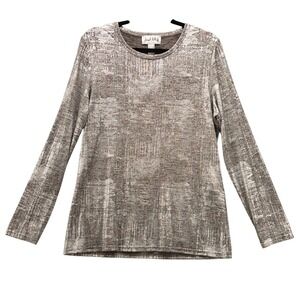 Joseph Ribkoff Shirt Silver 14